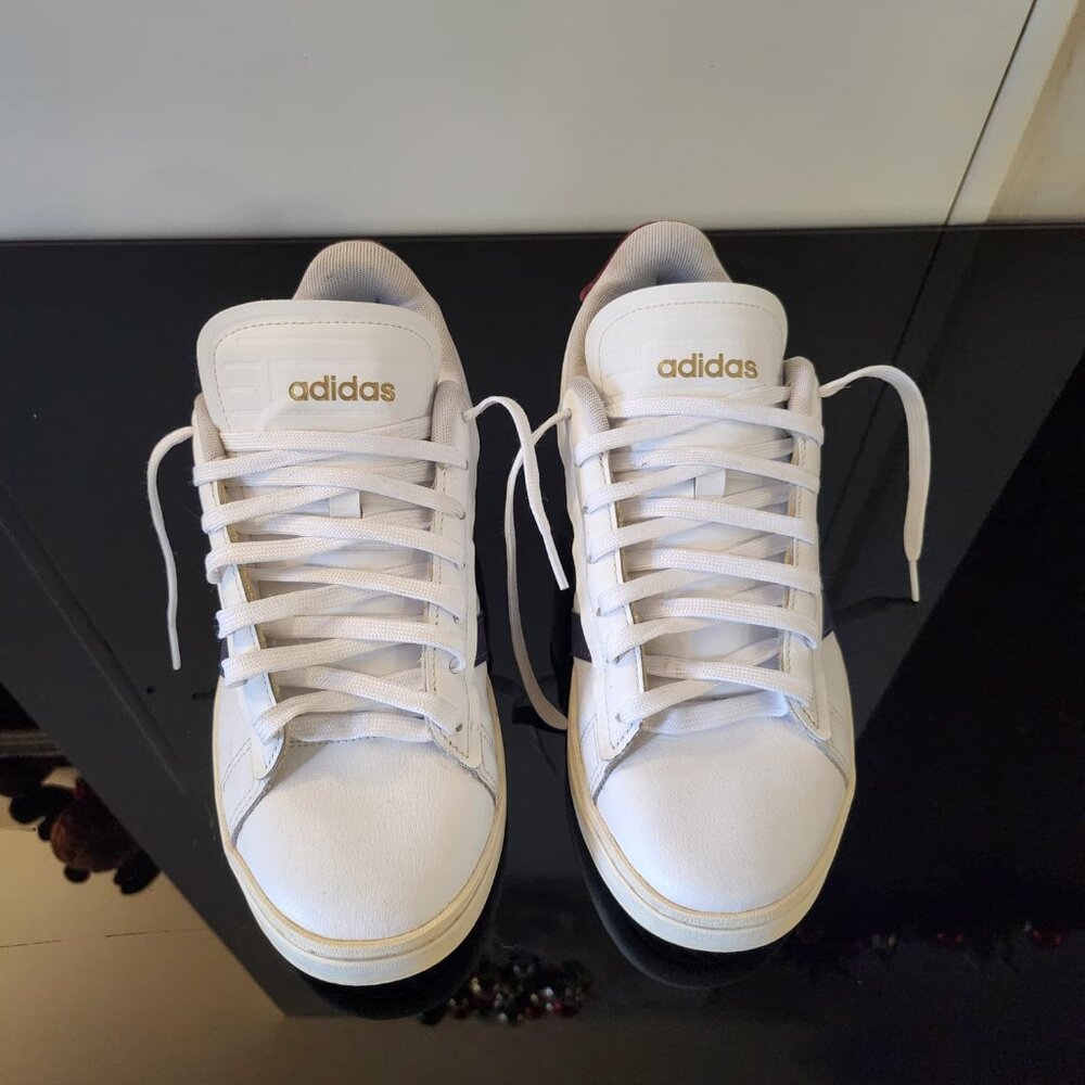 Adidas Women’s White Sneakers – Classic Casual Shoes - Picture 2 of 5